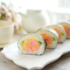 節分 恵方巻き、飾り巻き