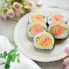 節分 恵方巻き、飾り巻き