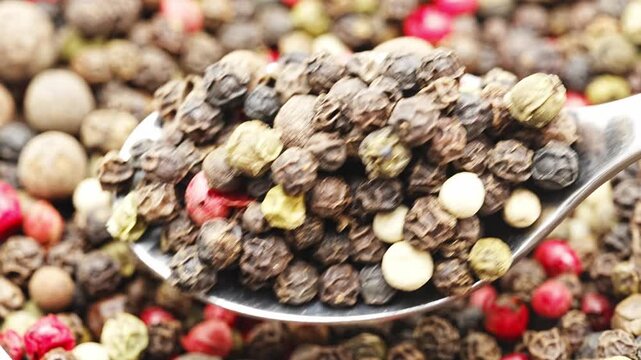 Mix of five peppers for cooking and seasoning dishes