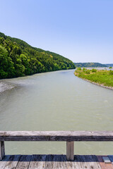 Fototapeta premium 静岡県島田市 蓬莱橋
