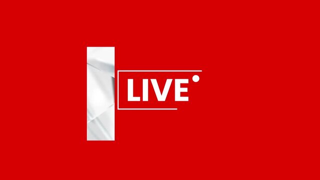 Breaking News Live Broadcast Graphic Background , Motion Graphics Loop for News Media and Digital 