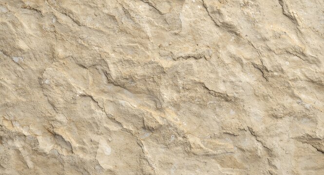 Cream and brown stone wall texture suitable for design and project background use