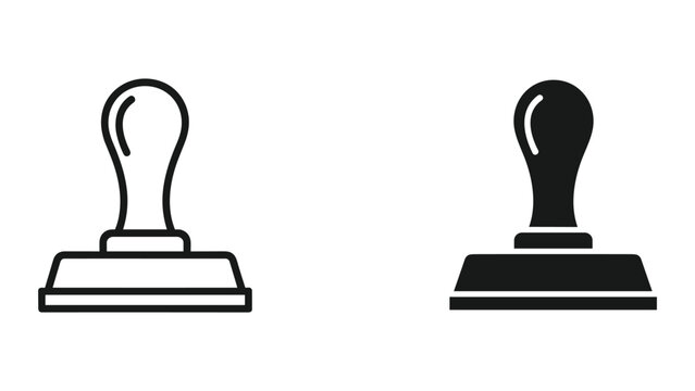 Rubber Stamp Icons