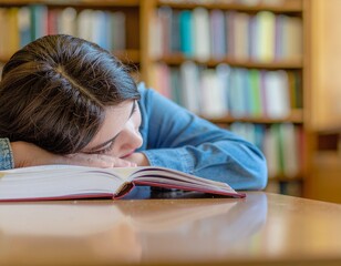 図書館での風景