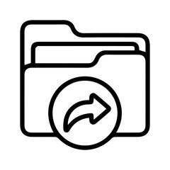 Folder share icon