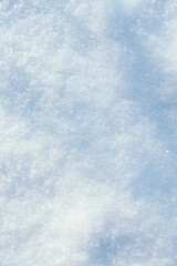 Pure fluffy fresh snow texture background.