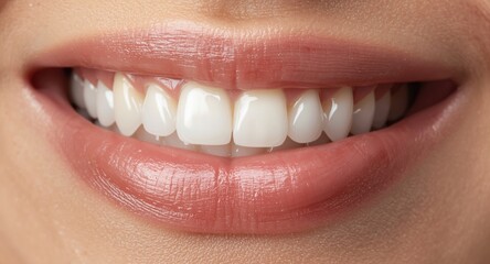 Ceramic dental veneers improving patient smile captured in professional images