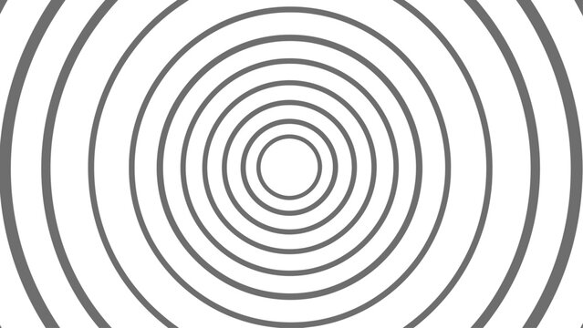 Minimalist Concentric Circles Abstract Background