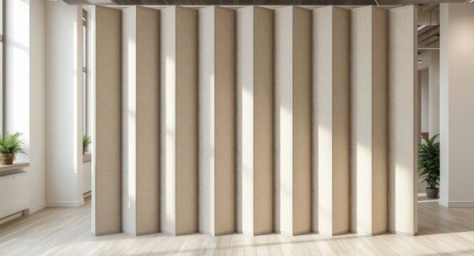 Fireproof acoustic panels of closed cell foam for noise control and insulation in building projects