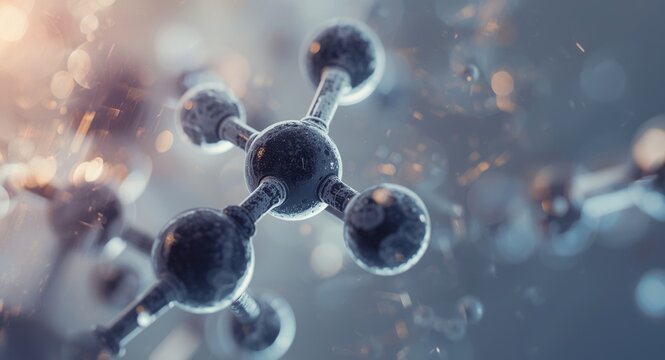 Diagram showing paracetamol molecular configuration