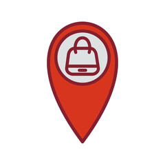 Shop Location Icon Design
