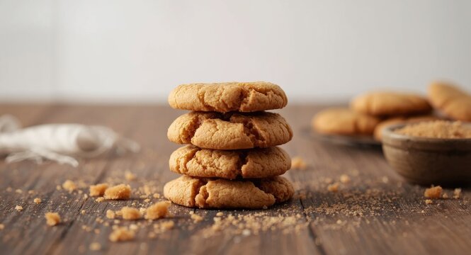 Delicious soft cookies baked with rich brown sugar for a chewy texture