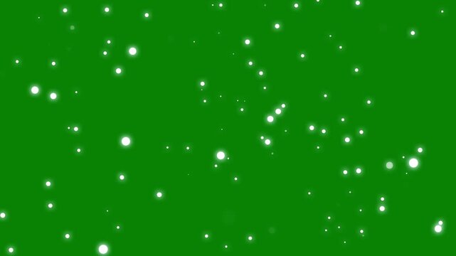 Luxury white glitter star sparkles line trail with magic dust, pixie dust path, glowing twinkle stars, shiny particle animation and elegant sparkling star background effect on green screen 4k