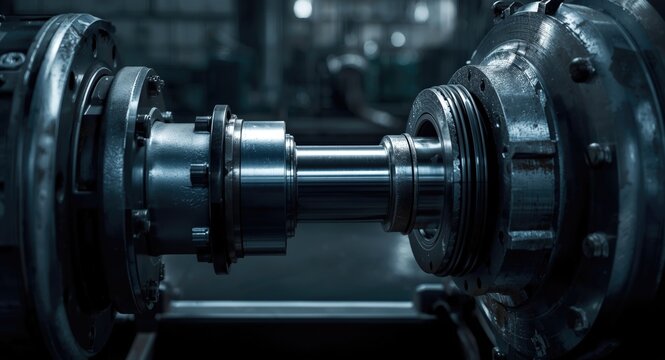 Flexible coupling providing motor to pump torque transmission