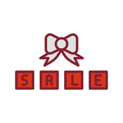 Obraz premium Holiday Sale Icon Design