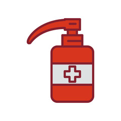 Obraz premium Sanitizer Icon Design