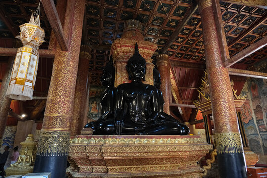 Principal Buddha images in Four Directions, Wat Phumin, Nan Province.