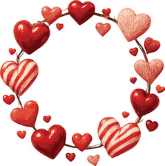 A circular wreath frame composed of a thin, dark wire intertwined with tiny, warm-toned fairy lights