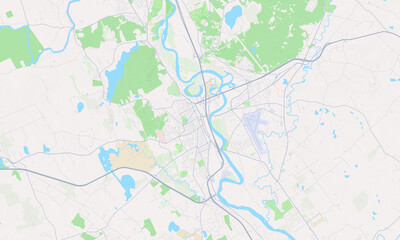 Fototapeta premium Concord New Hampshire map