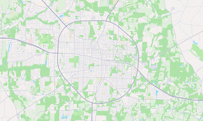 Naklejka premium Dothan Alabama map