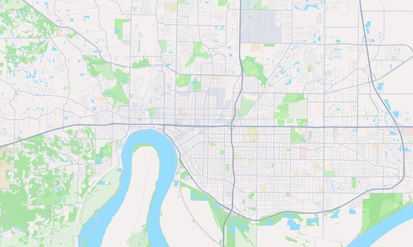 Evansville Indiana map