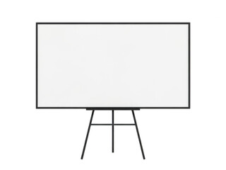 Modern flat screen tv icon isolated on transparent background