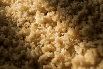 Baked texture macro with limited focus