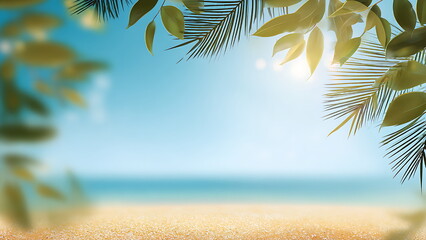 image of a white sand beach 