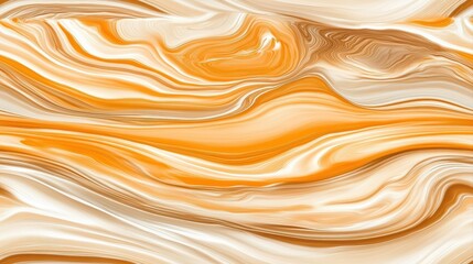 Fototapeta premium Soft Marble Effect in Seamless Patterns with High Fidelity for Creative Design Projects and Textures in Earthy Tones and Fluid Motion
