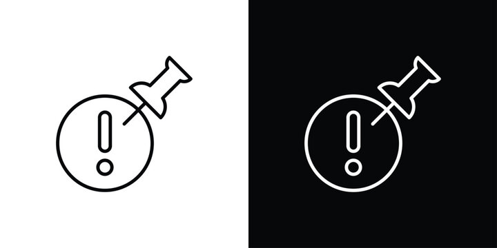 Important Icon Sheet Multiple Style Collection Isolated Vector