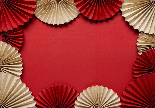 red paper background for chinese new year