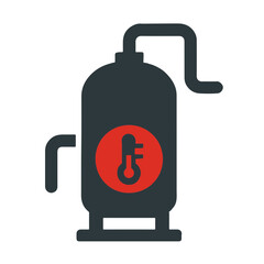 Obraz premium Industrial Boiler Icon