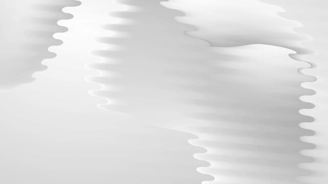 White Fabric Texture with Folds and Creases.