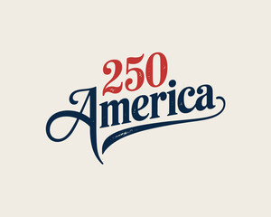 Logo for 250 america