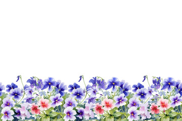 Flower frame for wedding, birthday, card, background, invitation, wallpaper, sticker, decoration etc.
