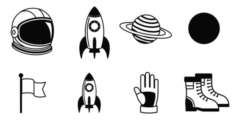 Space exploration icons © Anamul Haque  Munna