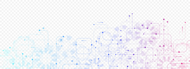 Motherboard technology circuit board background texture design. Creative idea AI banner concept for internet technology. Digital motherboard concept for poster, cover, banner, header, web template