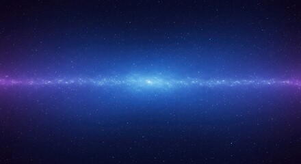 Fototapeta premium A vast, deep blue and purple cosmic void stretching into infinity. This seamless texture provides an endless digital backdrop for design projects ,open ,clean ,copy space