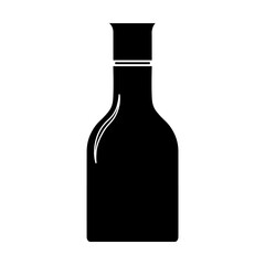 The bottle symbol icon can be used for MOCAF oil products, skincare, or other liquid products.
