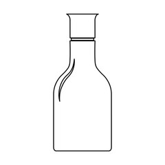 The bottle symbol icon can be used for MOCAF oil products, skincare, or other liquid products.