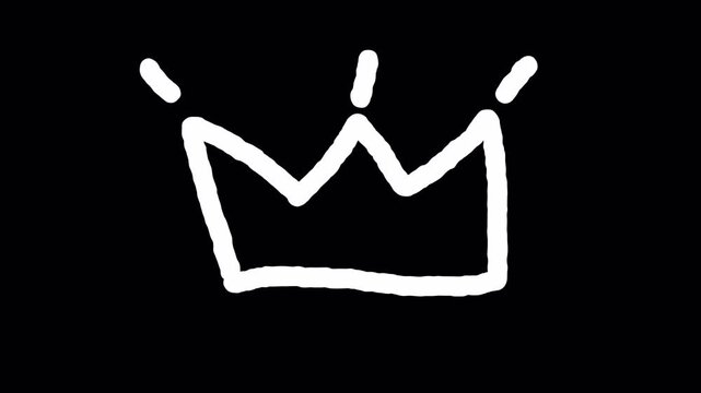 Chalk scribble doodle element for poster. Handwritten doodles. Rough hand drawn marker sketch with brush grunge texture.