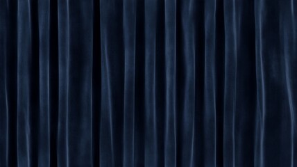 SEAMLESS background of deep blue velvet, curtains or fabric texture, soft and shiny textile, elegant interior, luxury home decor, repeating pattern. 