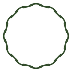 Circular Ornamente Frame
