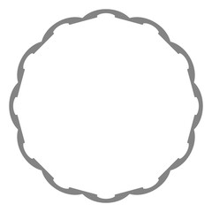 Circular Ornamente Frame