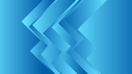 Fototapeta premium Abstract Colorful Blue Gradient Background With Zigzag Geometric Shapes Design Vector. Ideal for Social Media Posts, Website Banners, Presentations, Branding, and Digital Marketing Designs