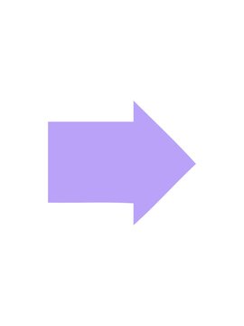 splitting effect animation of flat symbol of a arrow symbol