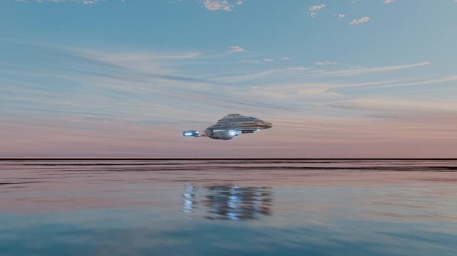 This is how I imagine the future and space travel. Spaceships with gigantic space stations.