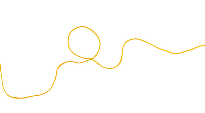 Threads on a white background. Selective focus. Isolate.