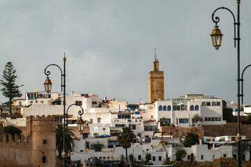 Rabat, Morocco A skyline view of the city.