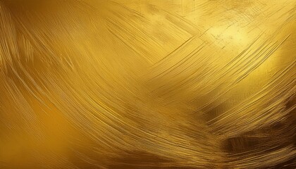 brushed gold metallic wall with scratched surface abstract texture background